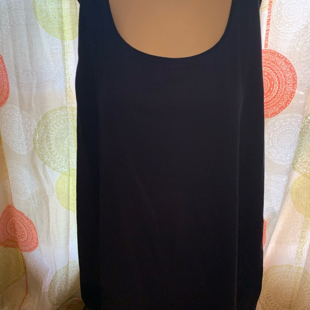 Women’s tank top navy blue